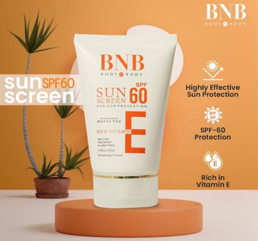 BnB Vitamin E Sunscreen SPF 60
